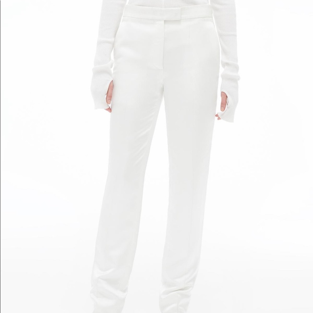 White Helmut Lang Pants